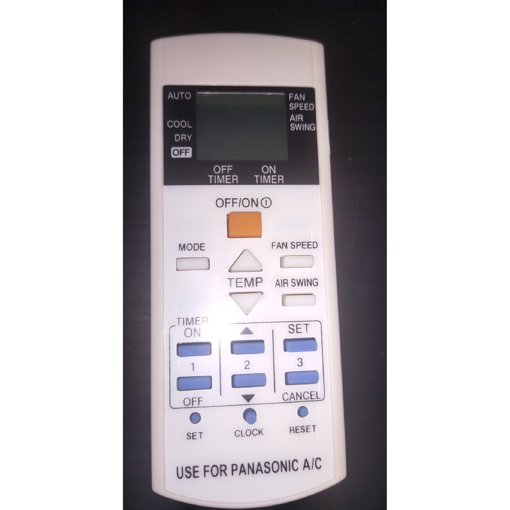 REMOTE ĐIỀU KHIỂN MÁY LẠNH PANASONIC A75C3297 - ĐIỀU KHIỂN ĐIỀU HÒA PANASONIC -  (KHÔNG INVERTER)