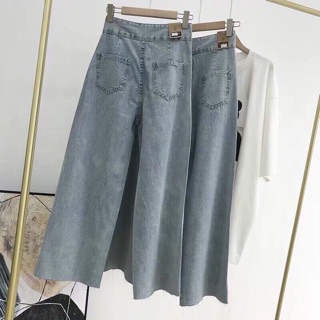 QUẦN JEANS LỬNG ỐNG RỘNG