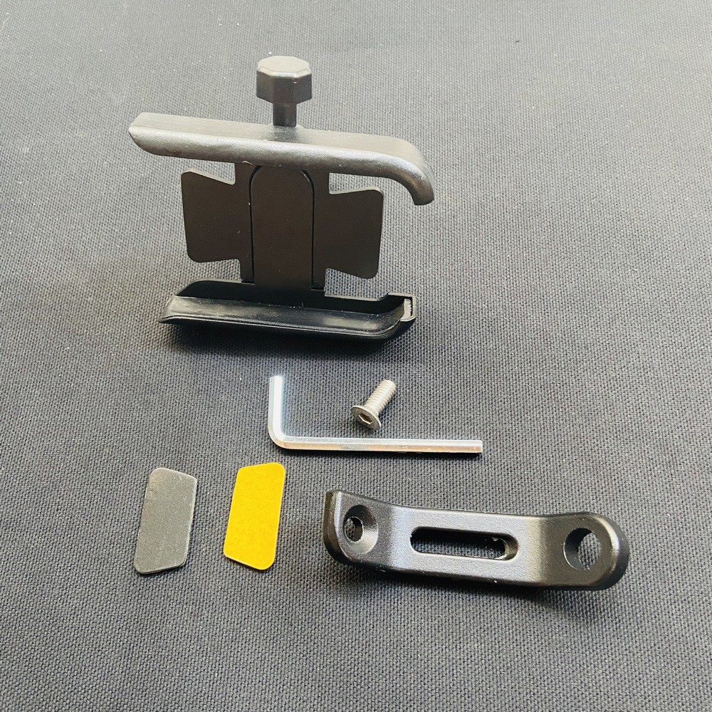 ( XẢ HÀNG ) GIÁ ĐỞ GẮN ĐIỆN THOẠI XOAY 360 ĐỘ CHO XE MÁY FULL NHÔM SƠN ĐEN CÁ TÍNH