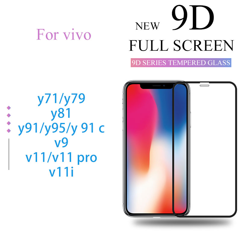 Kính Cường Lực 9d Vivo Y71 Y79 Y81 Y91 Y95 Y91C V9 V11 V11 Pro V11I