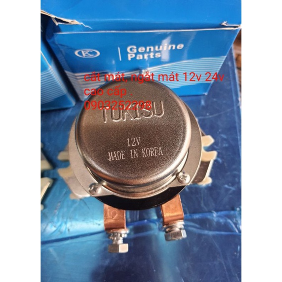 Công tắc cắt mát, ngắt mát 12v 24v cao cấp tikisu.korea  giảm hao bình