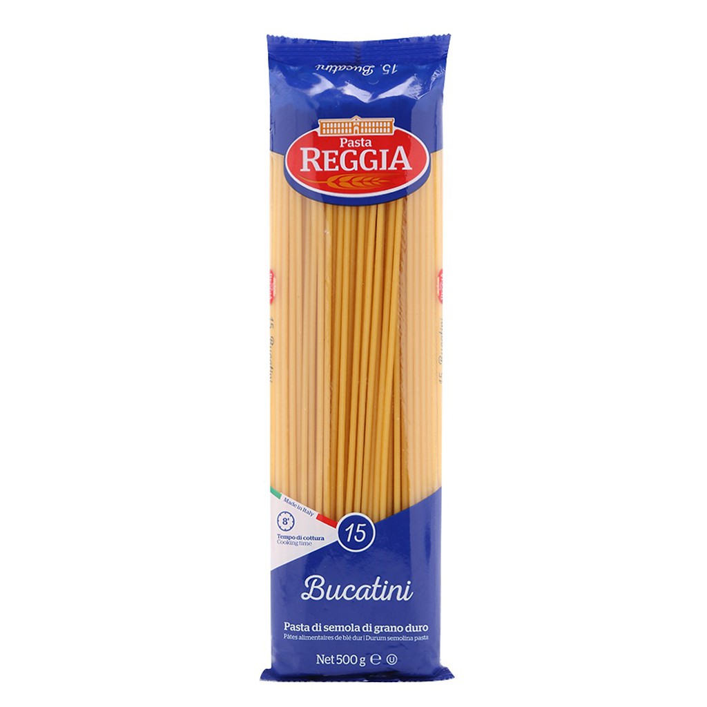 Mì Ý sợi tròn 15 Pasta Hiệu REGGIA Gói 500g