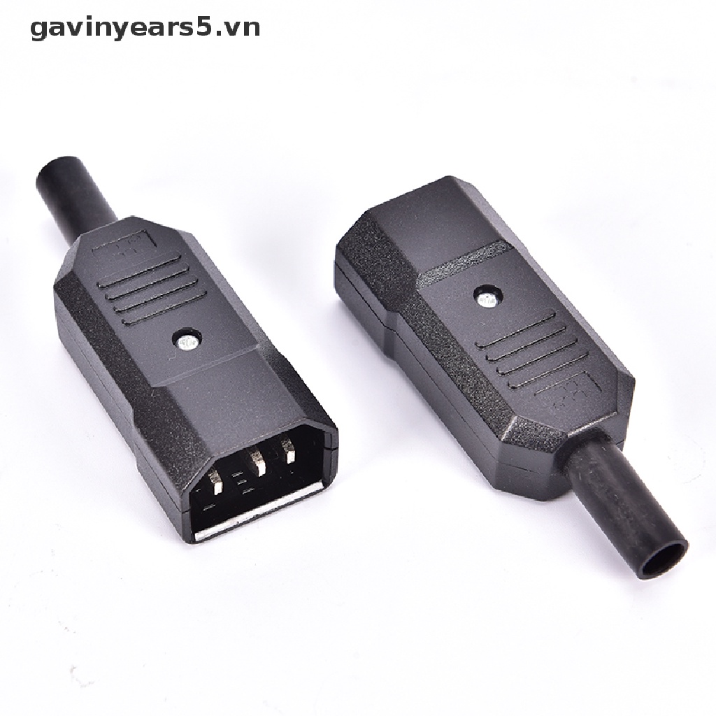 Set 5 Đầu Nối Phích Cắm IEC C14 Chuyên Dụng Chất Lượng Cao
