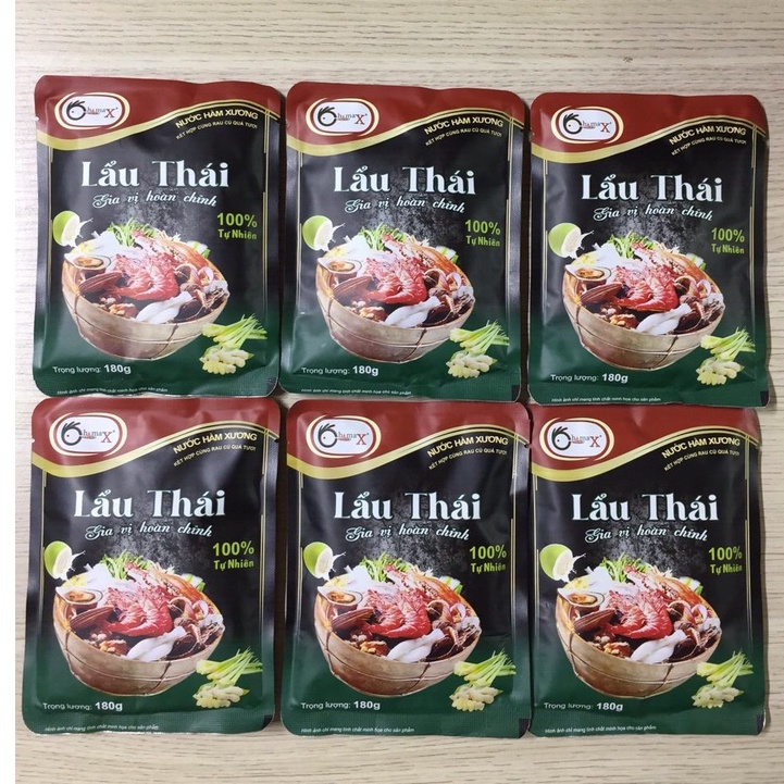 Nước Dùng Lẩu Thái CHIMAX Vị Lẩu Thái Chua Cay tự nhiên , Gói Cho 6-8 Người Ăn - Lẩu Thái 180g | BigBuy360 - bigbuy360.vn