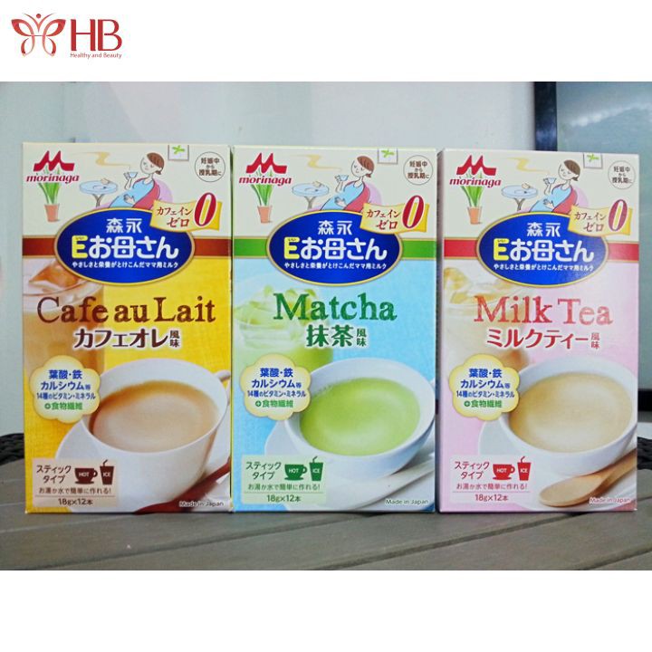 Sữa bầu Morinaga 12 gói hàng nội địa Nhật Bản