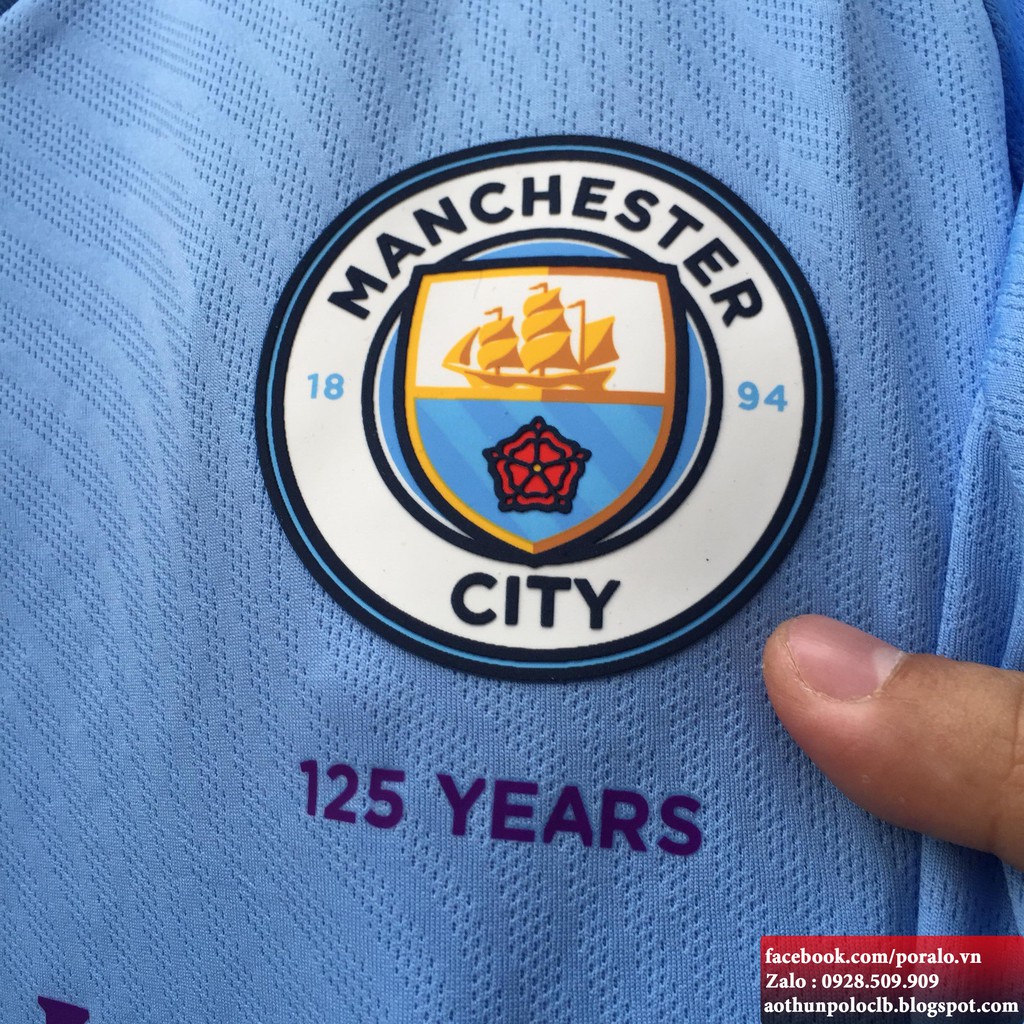 BỘ ÁO ĐẤU MAN CITY 2019/20 BẢN PLAYER CAO CẤP - MÃ SP : AD_MC1920_HOME_SF