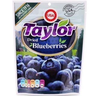 Việt quất sấy tự nhiên Taylor 40g
