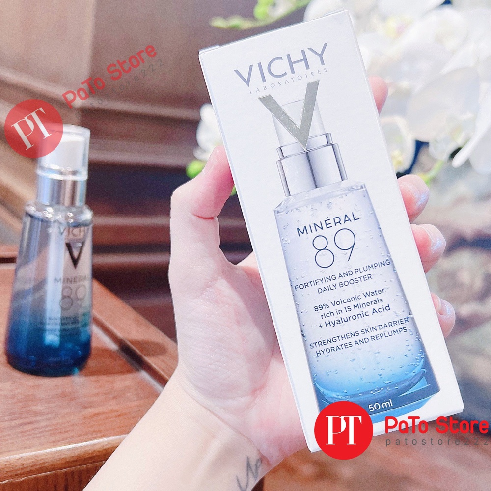 Serum Vichy Mineral 89 - Serum duong am và phuc hoi da 50ml và 75 ml