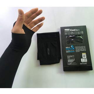Găng tay chống nắng xỏ ngón cho nam nữ | Thương hiệu Hàn Quốc LET'S SLIM