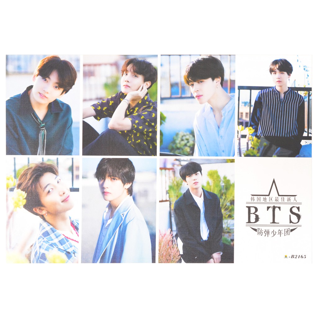 [Thanh lý giá gốc] Bộ 8 tấm poster - BTS [BTS]