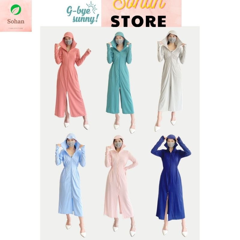 [Mã FAMAYWA giảm 10K đơn 50K] Áo chống nắng nữ dài toàn thân | Áo Nắng COTTON thông hơi Siêu Mát - Freeship | BigBuy360 - bigbuy360.vn