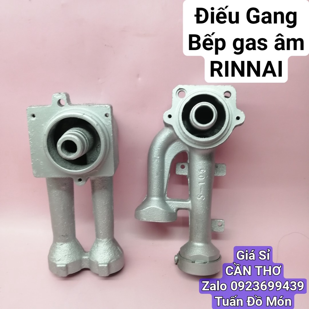 [PHỤ TÙNG LINH KIỆN] Họng điếu gang bếp gas/ga âm rinnai chính hãng