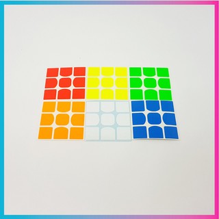 PHỤ KIỆN H2 STICKER FULL - FITTED QIYI THE VALK 3 (HỆ MÀU Sáng FB)