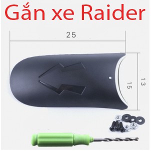 Dè chắn bùn xe Raider X2 - đẹp, hiệu quả !