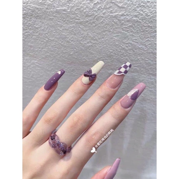 Nailbox thiết kế tặng keo và dũa , mẫu Nail đẹp , Nail làm theo yêu cầu