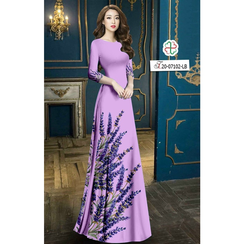 ÁO HOA LAVENDA ĐỦ SIZE