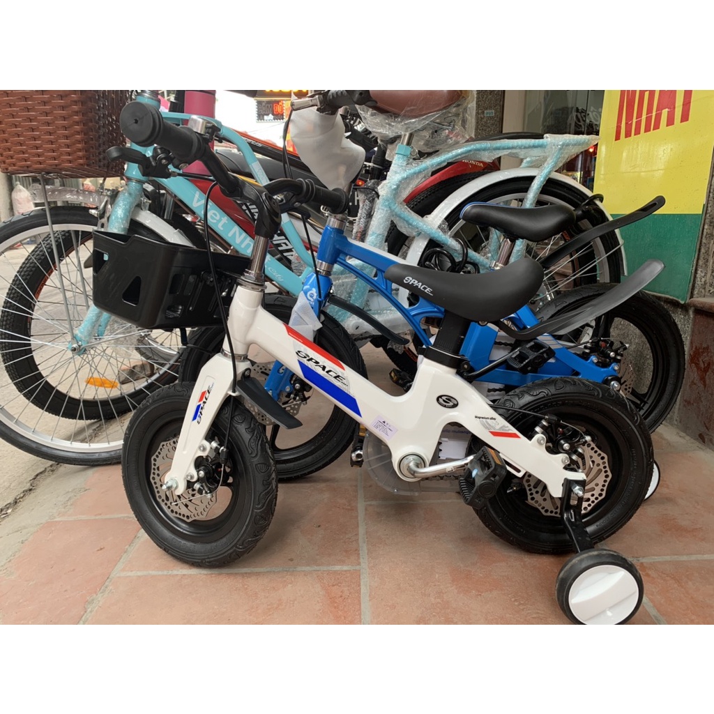 Xe đạp trẻ em SPACE baby bánh đúc,phanh đĩa cho bé từ 2-6 tuổi