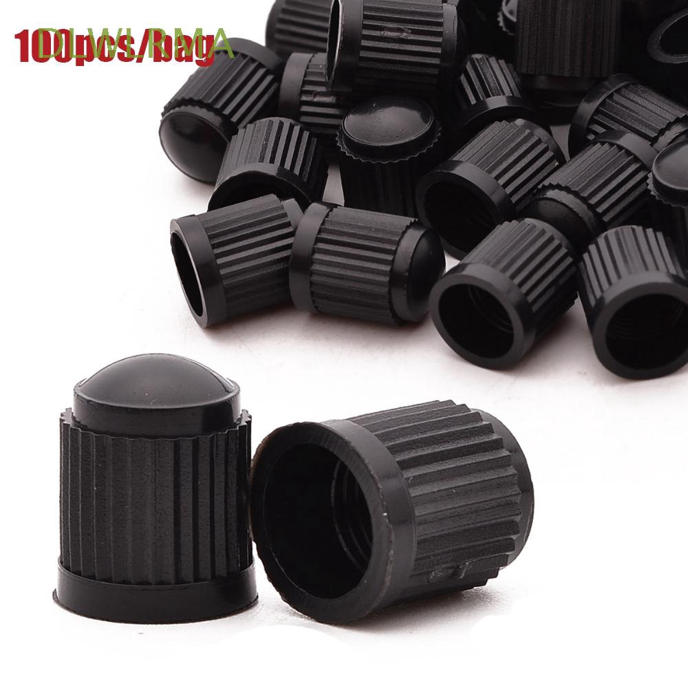 Set 100 nắp van khí cho bánh xe chất liệu nhựa cao cấp tiện dụng