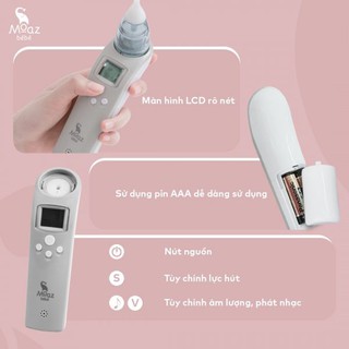 MÁY HÚT MŨI ĐIỆN TỬ MOAZ BÉBÉ MB010