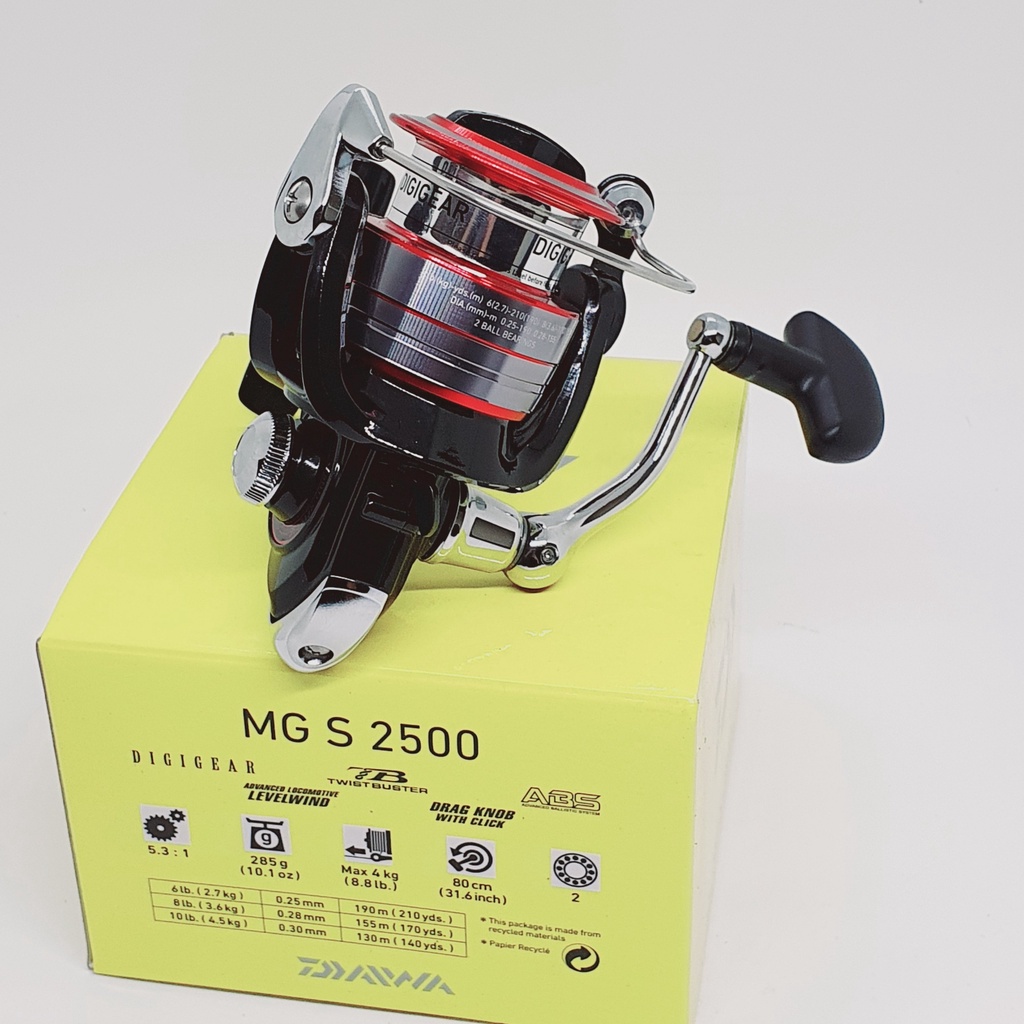 Máy Daiwa MG S chính hãng 2019, MGS2500, MGS3000
