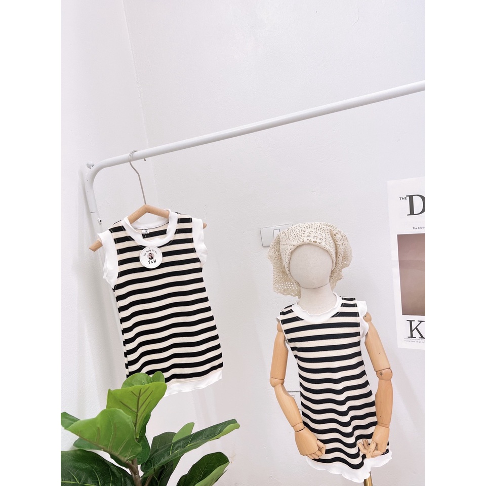 Đầm bé gái, Đầm sát nách, đầm thun, đầm body cho bé 013806
