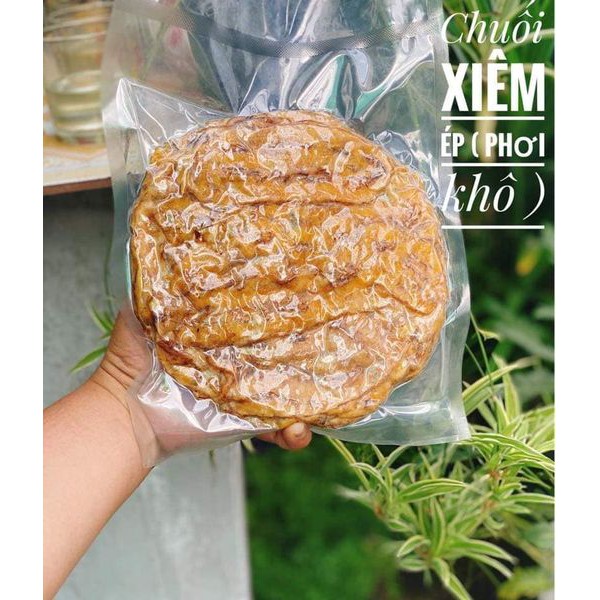 { Món Ngon} 500GR Chuối Xiêm Ép Dẻo Phơi Khô  - BÁNH LÁ MƠ SHOP