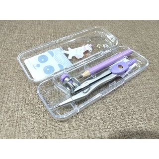 Bộ Compa Kèm Bút Chì Gỗ (Màu Ngẫu Nhiên)