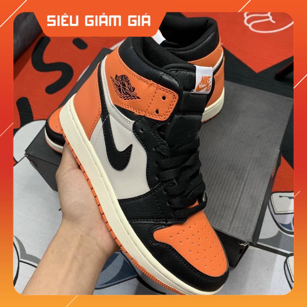 {🆂🅰🅻🅴 🅻Ớ🅽} Giày JD1 full box bill hàng siêu cao cấp  Flashsale  giày thể thao jordan1 high orange nam nữ