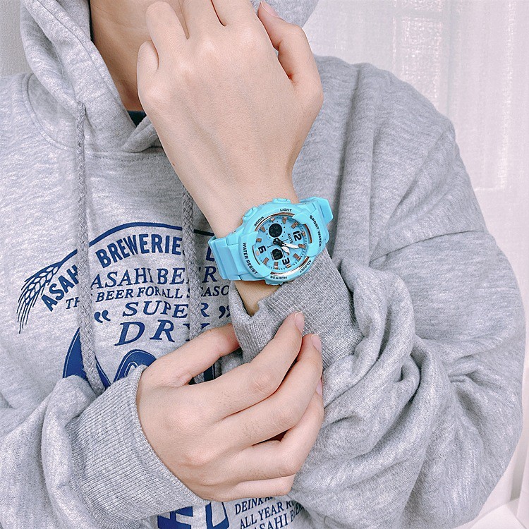 Đồng hồ thể thao nam nữ AVITE chính hãng, 2 chế độ xem giờ, giờ điện tử, giờ kim độc đáo, full chức năng AAV01 | BigBuy360 - bigbuy360.vn