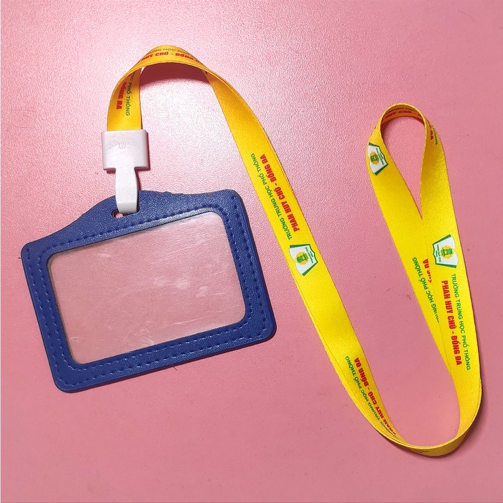 Combo 10 Dây đeo thẻ in logo, nội dung theo yêu cầu.