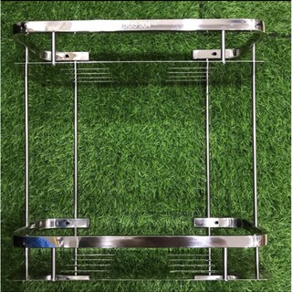 kệ thẳng 2 tầng inox 304 (Mã :KT-03)