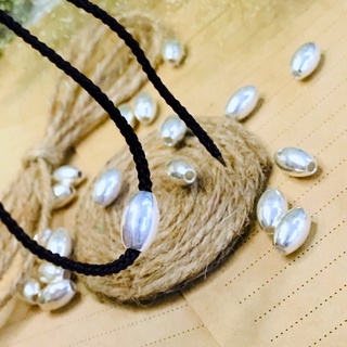 [Giá sỉ] Charm bạc hình trụ trơn (CB113)