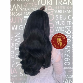 [ẢNH THẬT 100%] Tóc giả Yuritran chính hãng (Tóc kẹp chữ U xoăn bầu có 3 màu)