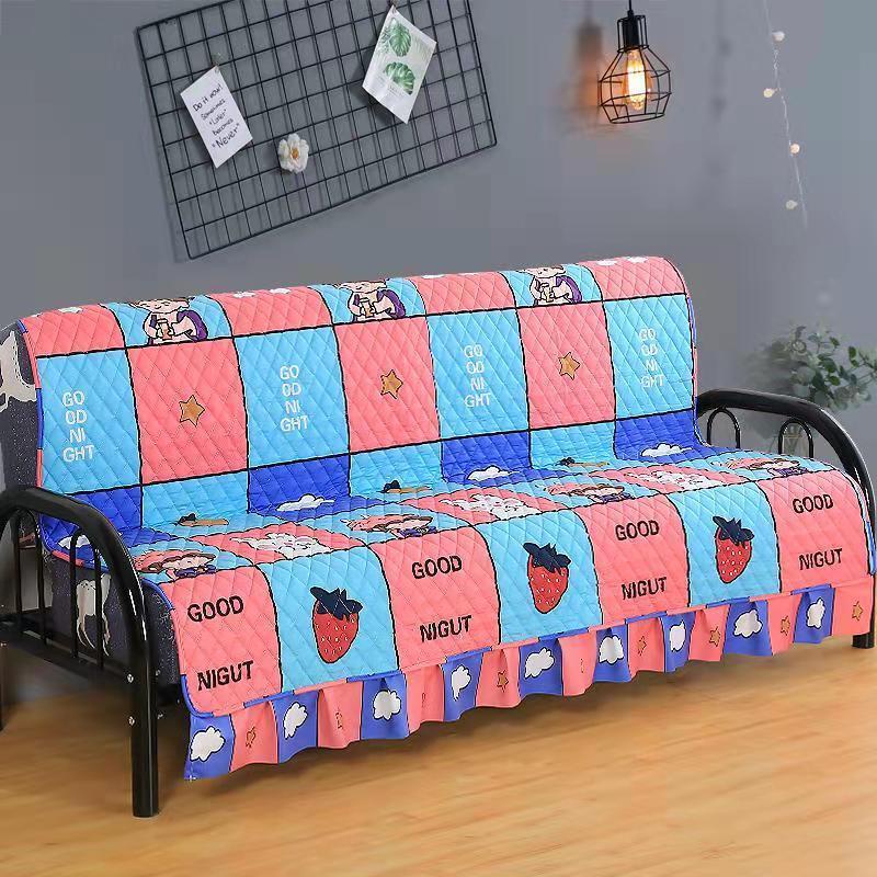 Bọc Sofa Gấp Phổ Thông Bọc Sofa Giường đơn Giản Bọc Sofa Giường Sắt Phổ Thông Bọc Ghế Sofa Sắt Bốn Mùa Phổ Thông Dày Phủ Bụi Sofa