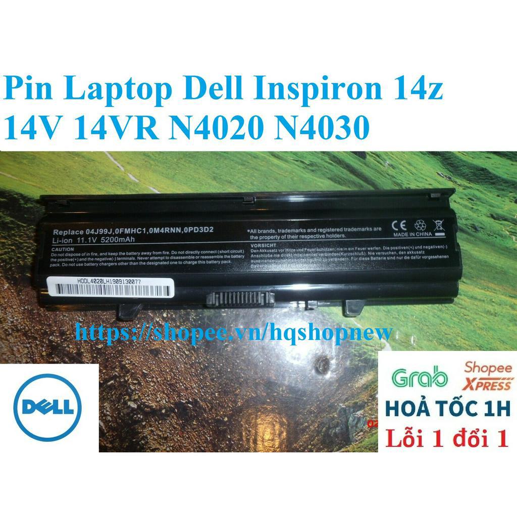 ⚡Pin Laptop Dell Inspiron 14z 14V 14VR N4020 N4030 N4030D TKV2V W4FYY X3X3X FMHC10 J4XDH 9TCXN 9T48V 965YT