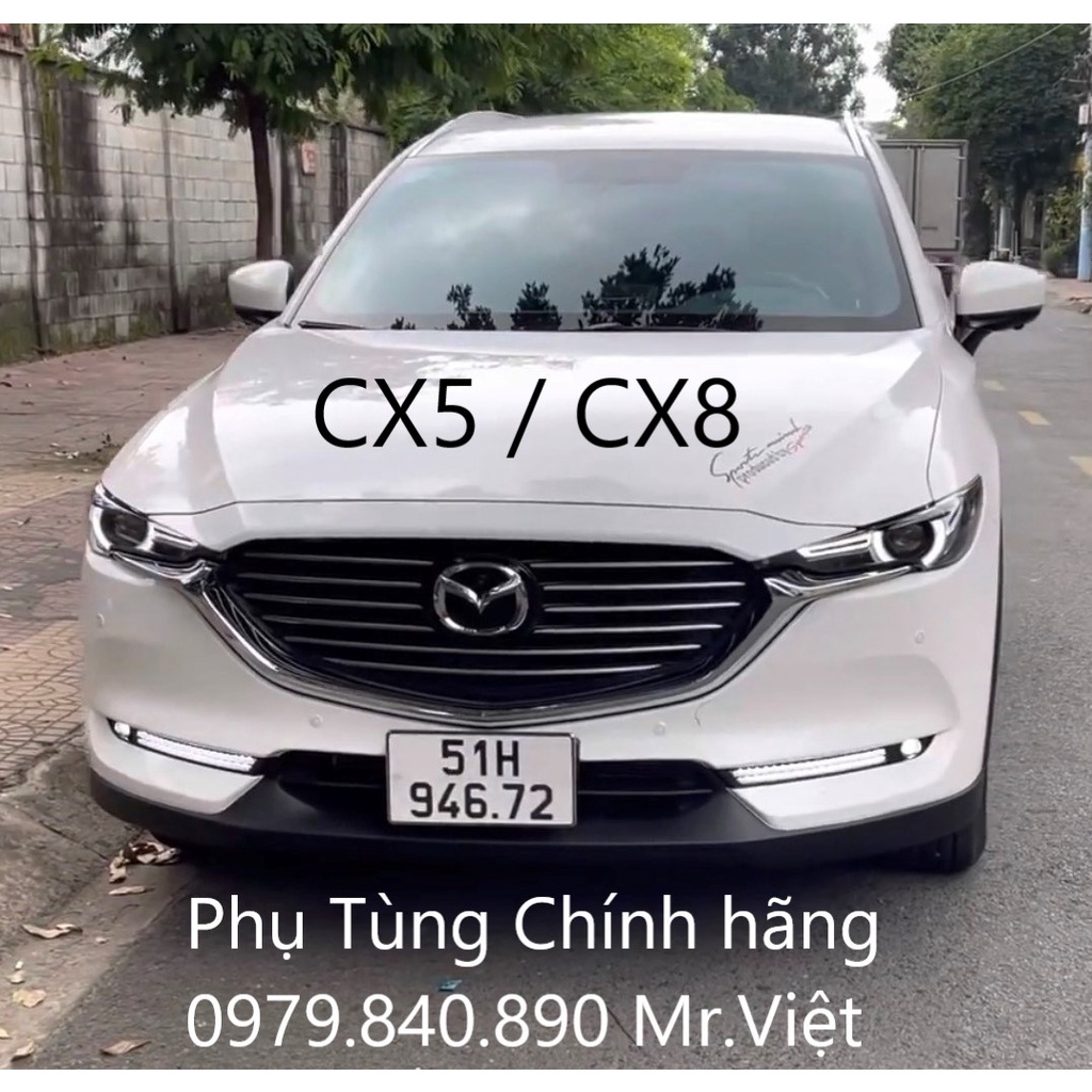 Cặp Đèn Led gầm 2 màu Daylight + Xi nhan Audi cho Mazda CX5 CX8 ( 2018 - 2022 )