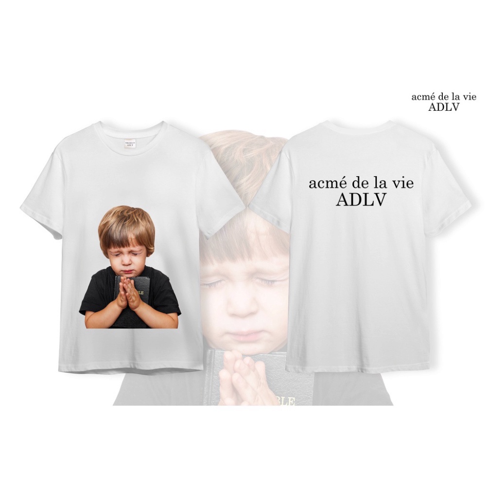 Áo ADLV Thun Cotton CAO CẤP  [Vải Cotton] - Mẫu 10 - Bé Trai Cầu Nguyện | BigBuy360 - bigbuy360.vn