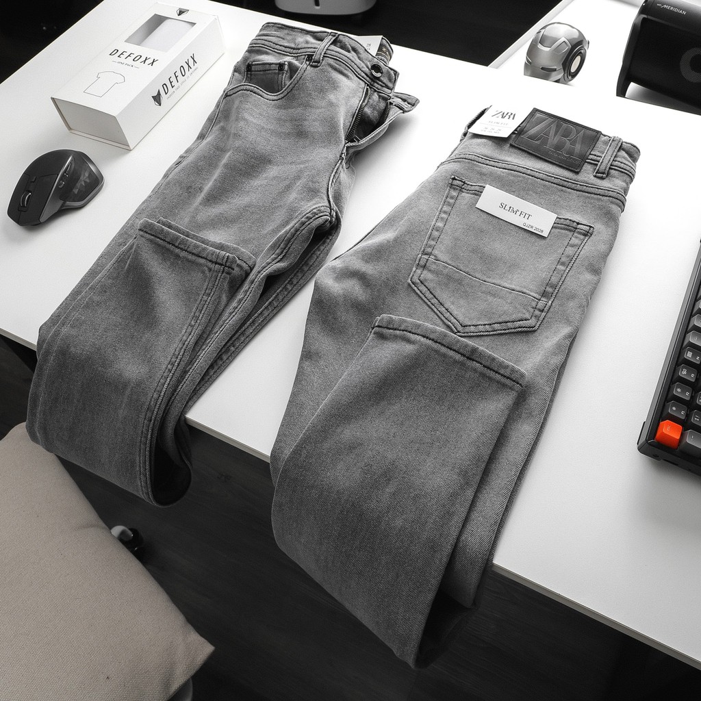 🔥QUẦN JEAN ZARA LIGHT GRAY 2028