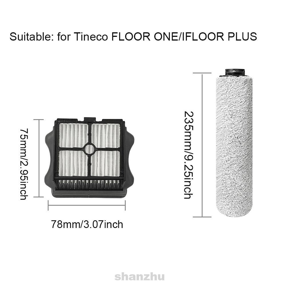 Replacement Filter Rolling Brush Home Practical Microfiber Spare Parts Wet Dry Dirt Remove For Tineco FLOOR ONE