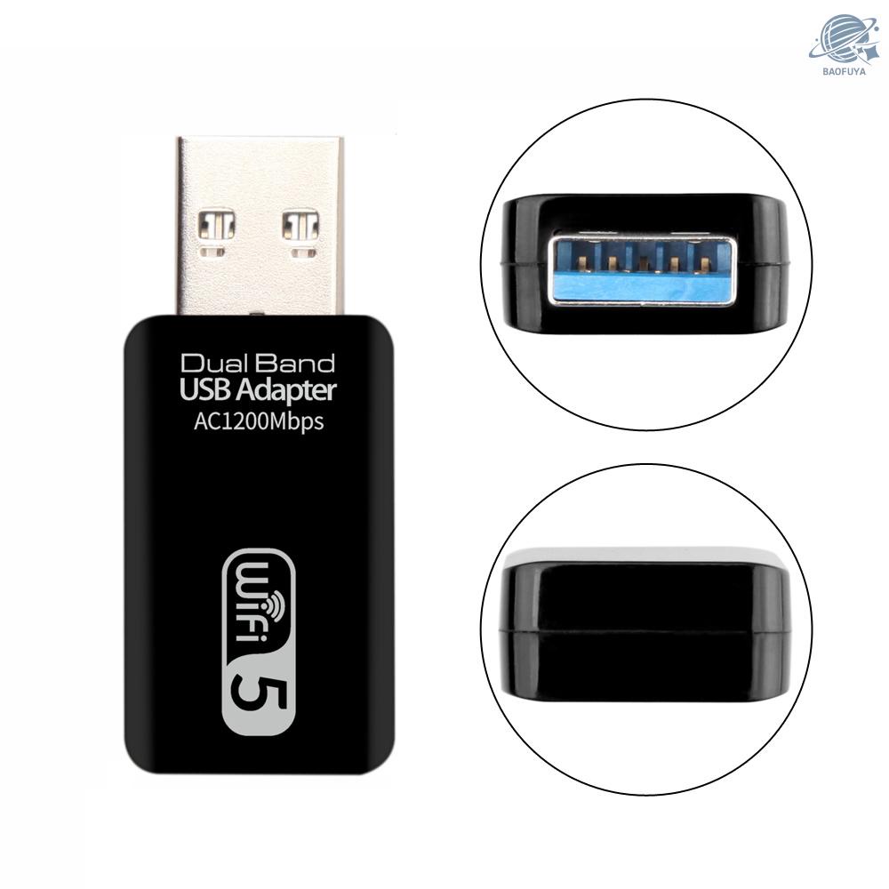 Usb Wifi Không Dây Ac1200 Usb 3.0 2.4ghz / 5.0ghz Ethernet 802.11ac Cho Laptop / Pc | BigBuy360 - bigbuy360.vn
