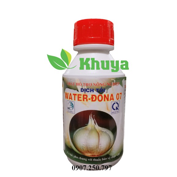 Chế phẩm ngừa sâu bệnh dịch tỏi Dona 07 chai 500ml