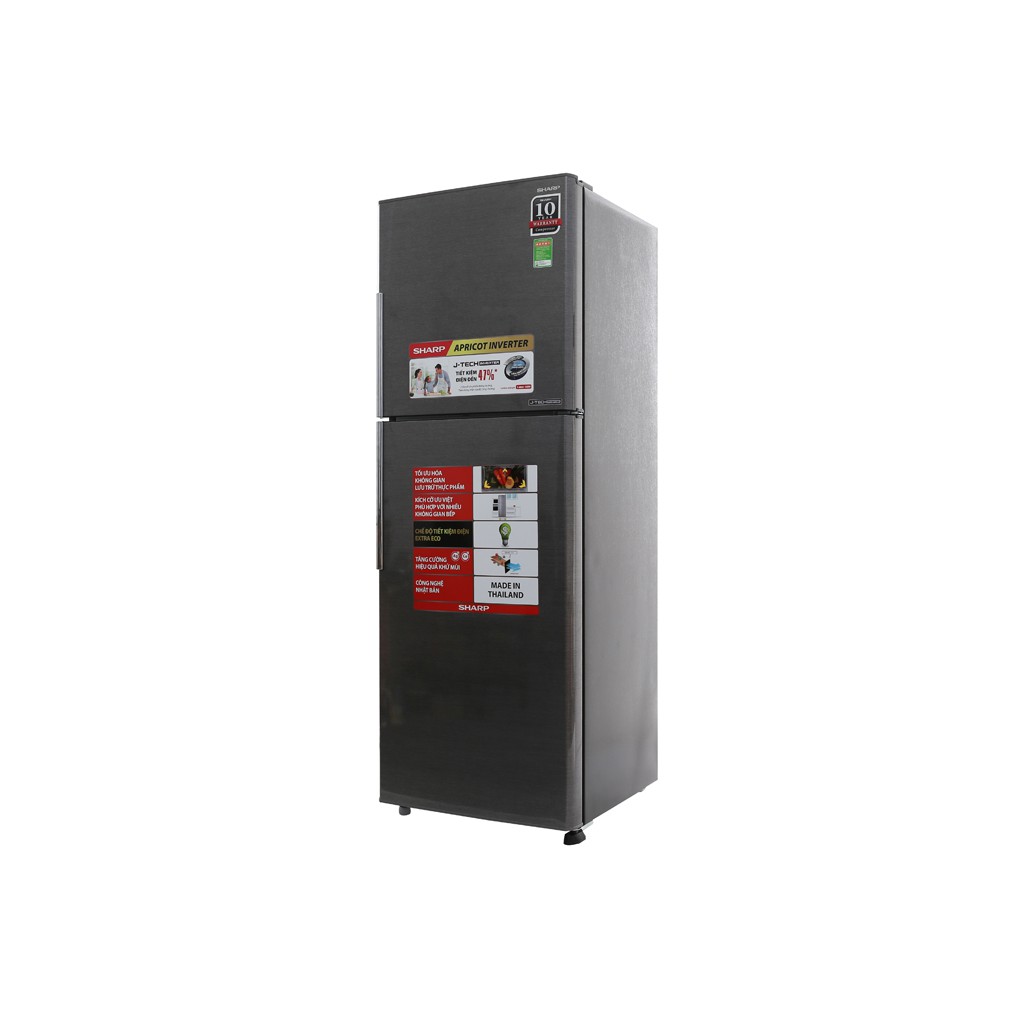 SJ-X316E-SL | SJ-X316E-DS | Tủ lạnh Sharp Inverter 314 lít (Hàng chính hãng, bảo hành 12 tháng)