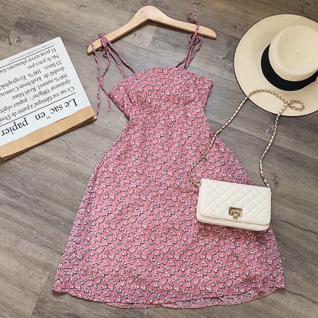 Váy hoa nhí 2 dây có lót ngực 🌸 | BigBuy360 - bigbuy360.vn