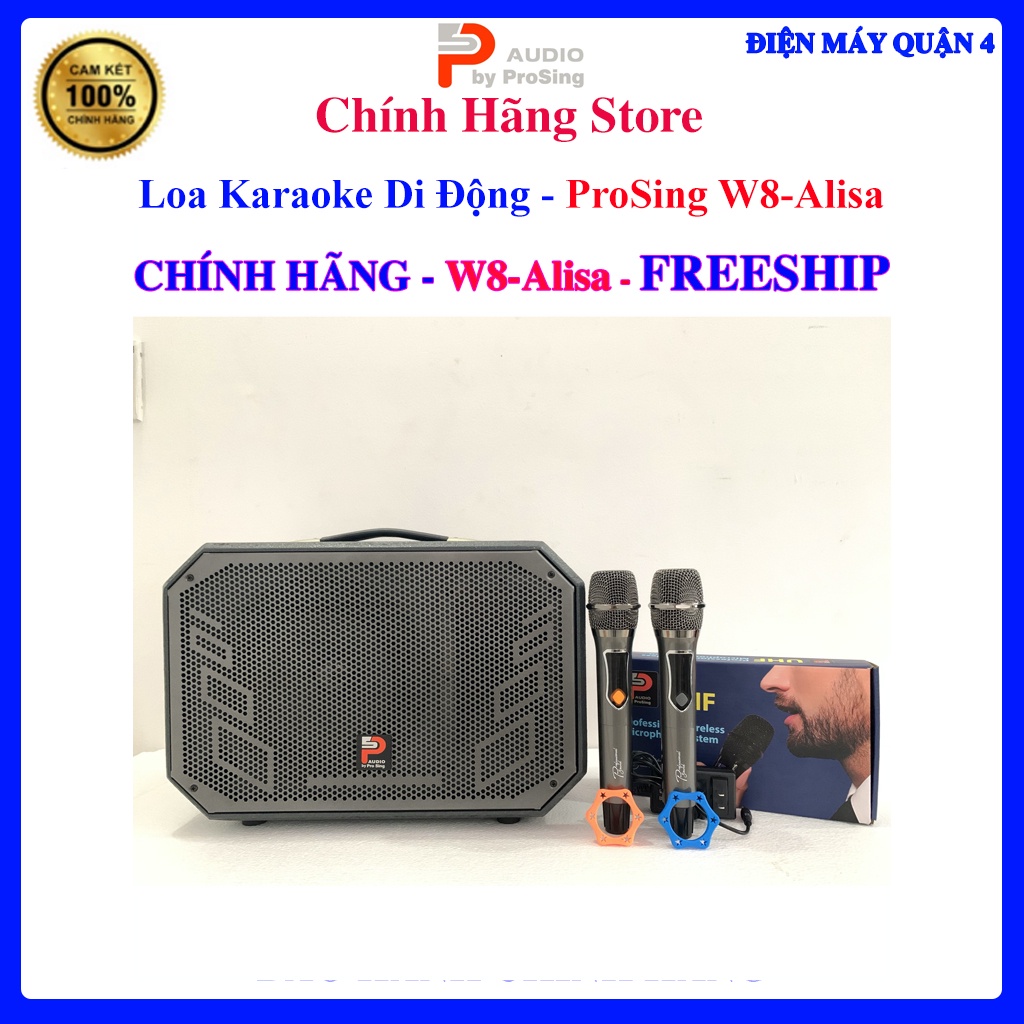 LOA KARAOKE PROSING W8-ALISA - Hàng Chính Hãng