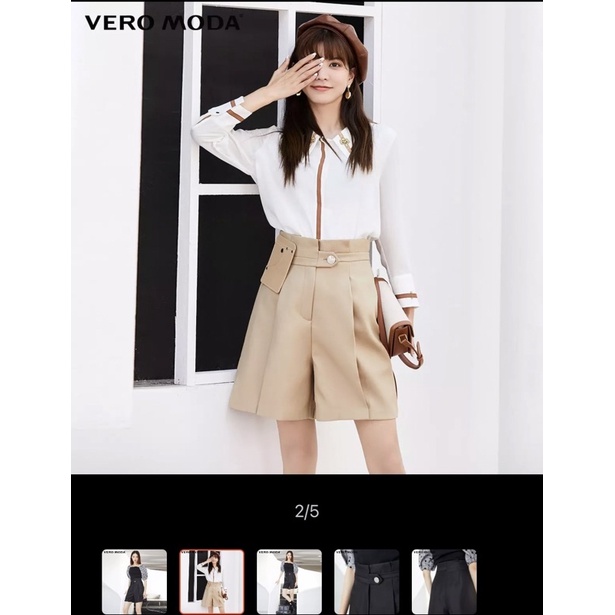 Quần short cạp cao VERO MODA