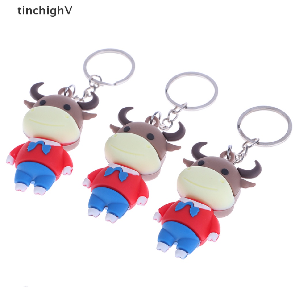 Móc Khóa Hình Búp Bê Bò Ox Năm 2021