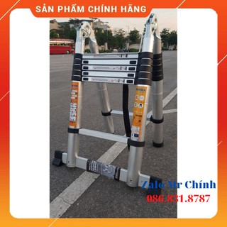 [ XẢ KHO CẮT LỖ ] Thang nhôm rút gọn Ninda ND-44AI ...... Mới Nhất