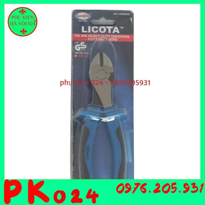 Kìm Cắt Licota 7 Inch-180mm Cao Cấp