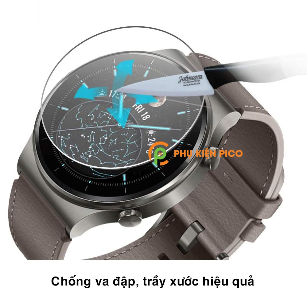 Cường lực Huawei GT 2 Pro chính hãng Gor bộ 3 miếng bảo vệ đồng hồ - Dán màn hình Huawei Watch GT 2 Pro
