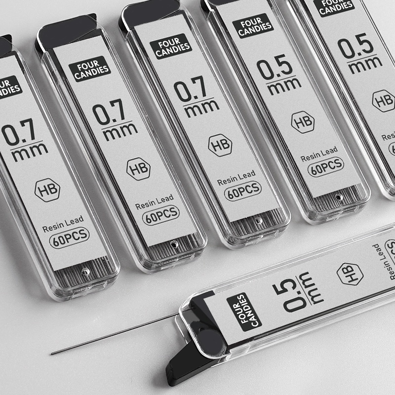 Hộp 60 Ruột Bút Chì Bấm 0.5mm 0.7mm